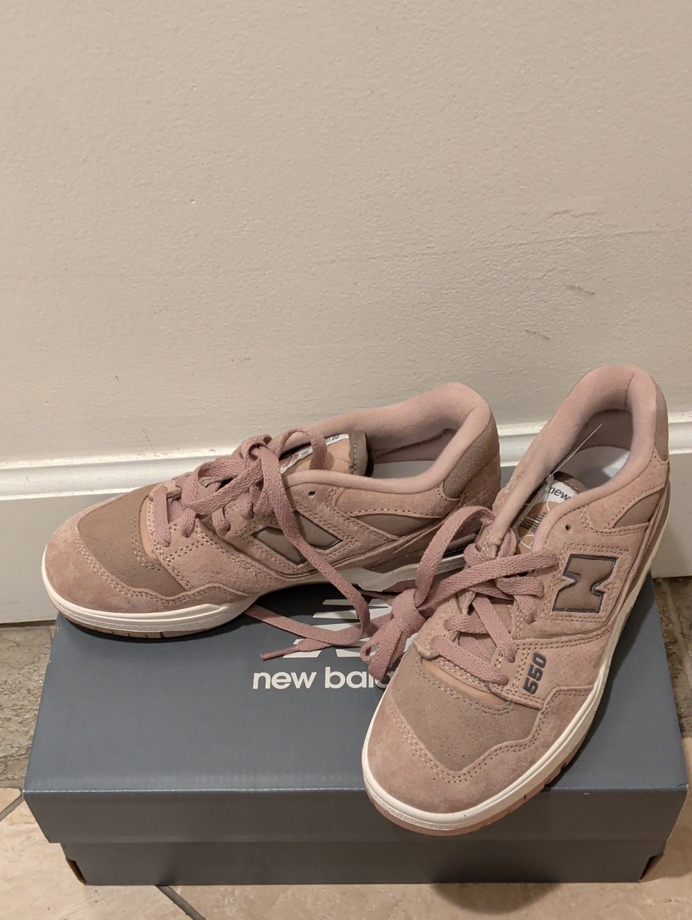 New Balance Women's 550 'Mushroom' sneakers